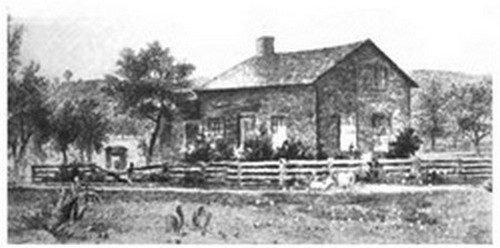 Fig 3: The Fox Home at Hydesville